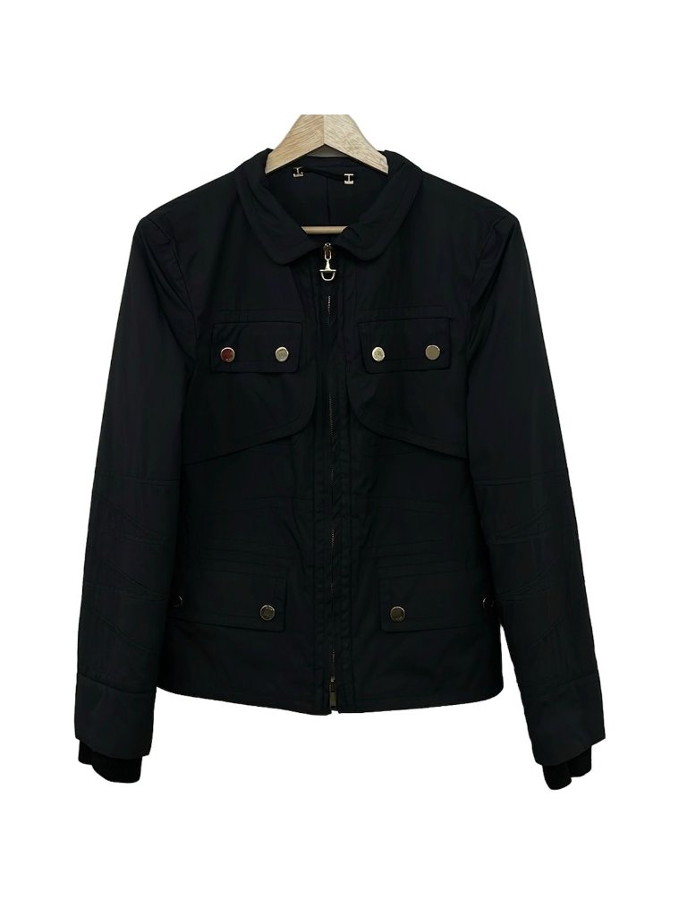 Gucci Jacket 40 M Black Long Sleeve Autumn Winter